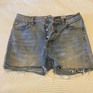 Free People Jean Shorts